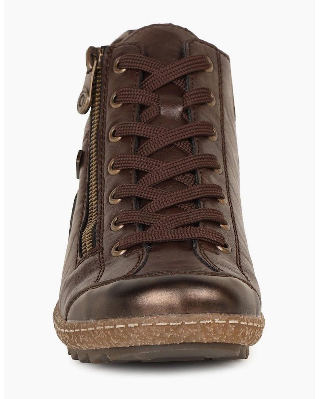 Rieker Brown Jaida Ankle Boots