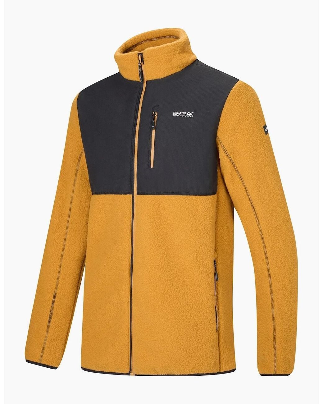 Regatta Blue Morran Water Resistant Full Zip Fleece Jacket for men
