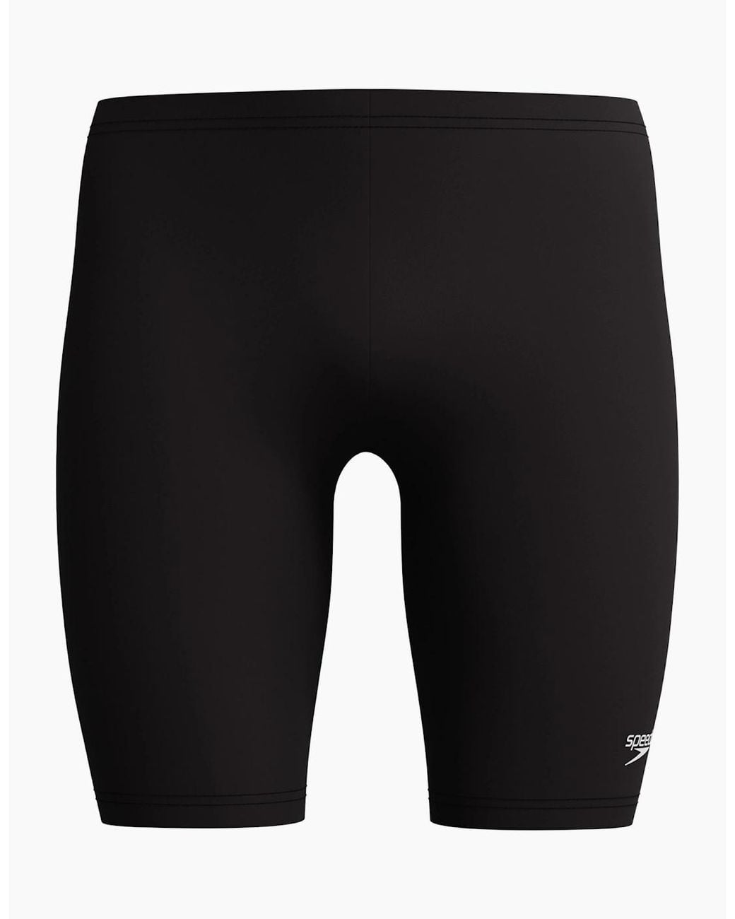 Speedo Black Logo Endurance+ Jammer Shorts for men