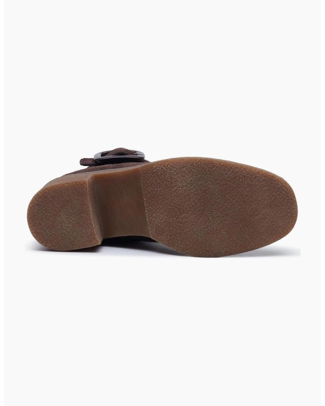 Hush Puppies Brown Fearne Buckle Ankle Boots