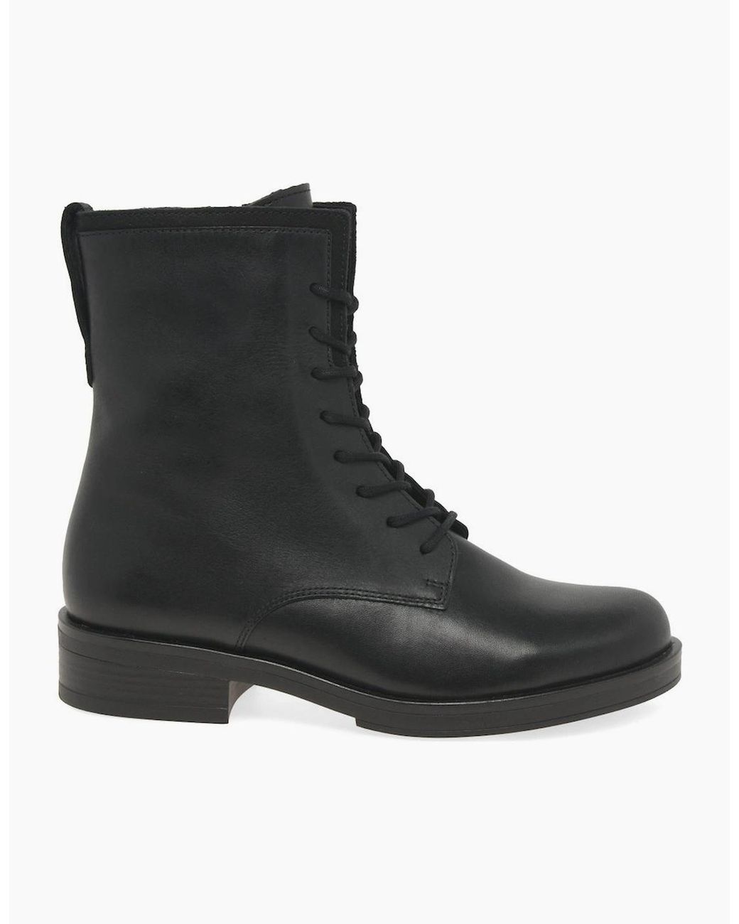 Gabor Black Hay Biker Boots
