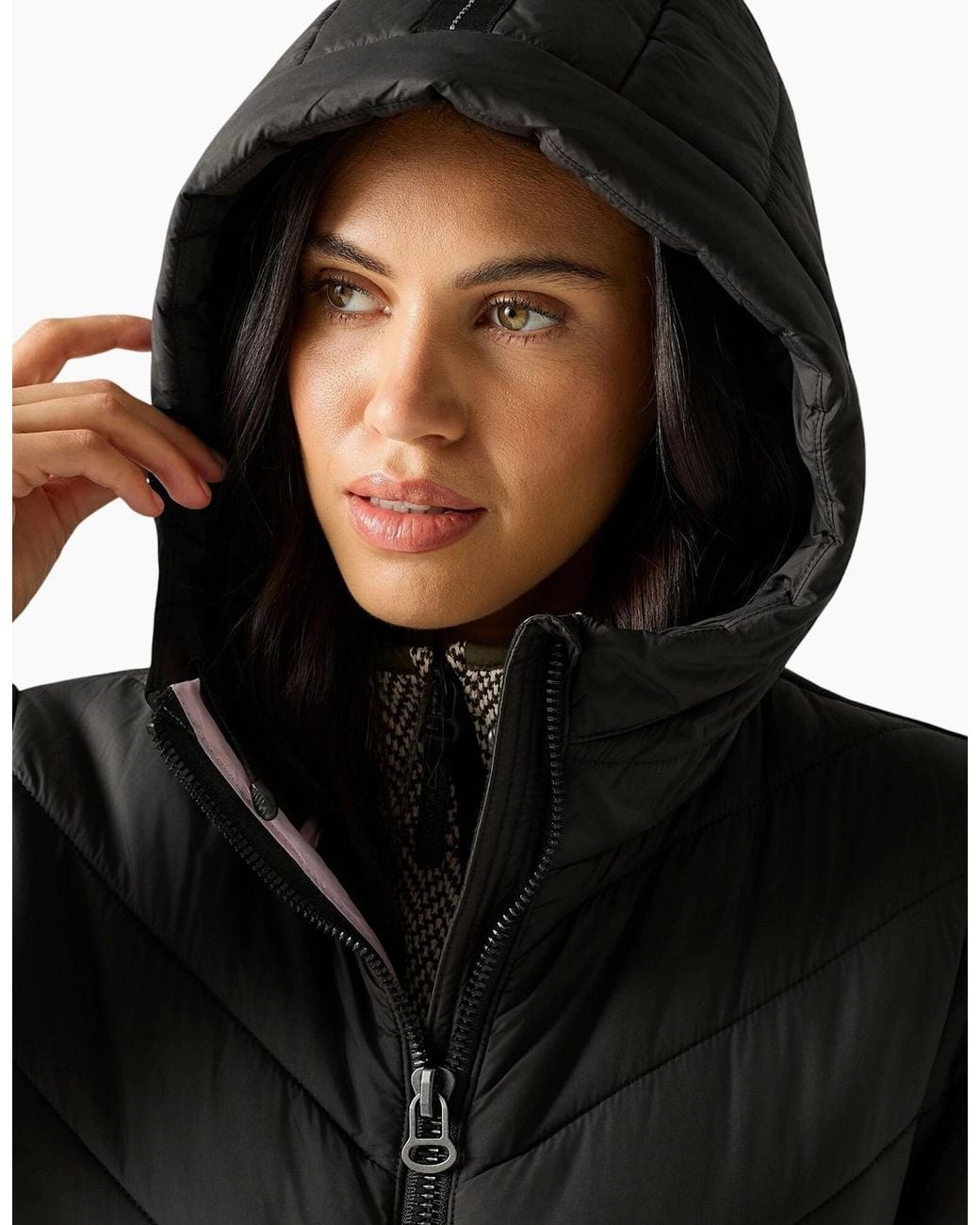 Regatta Black Ladies Adela Padded Jacket