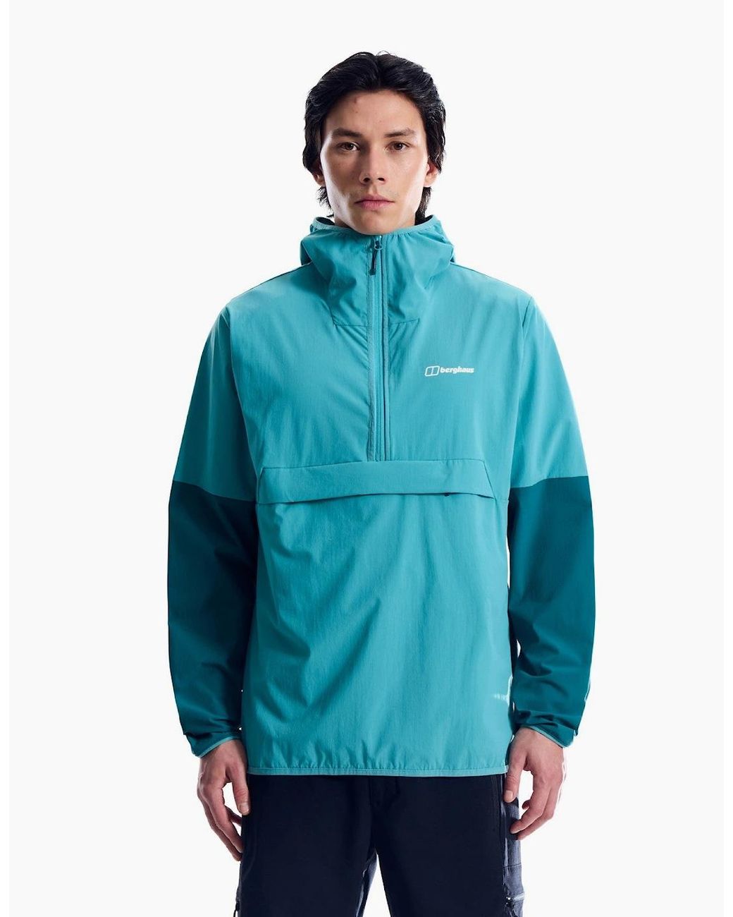 Berghaus Blue Wandermoor Breathable Windbreaker for men