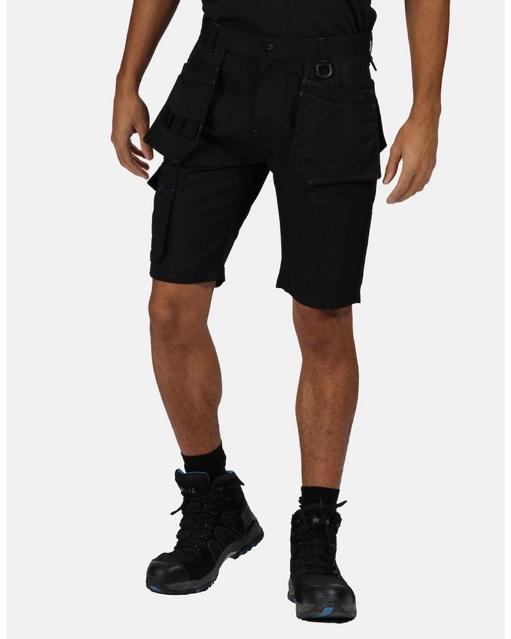 Regatta Black Professional Cargo Shorts for men