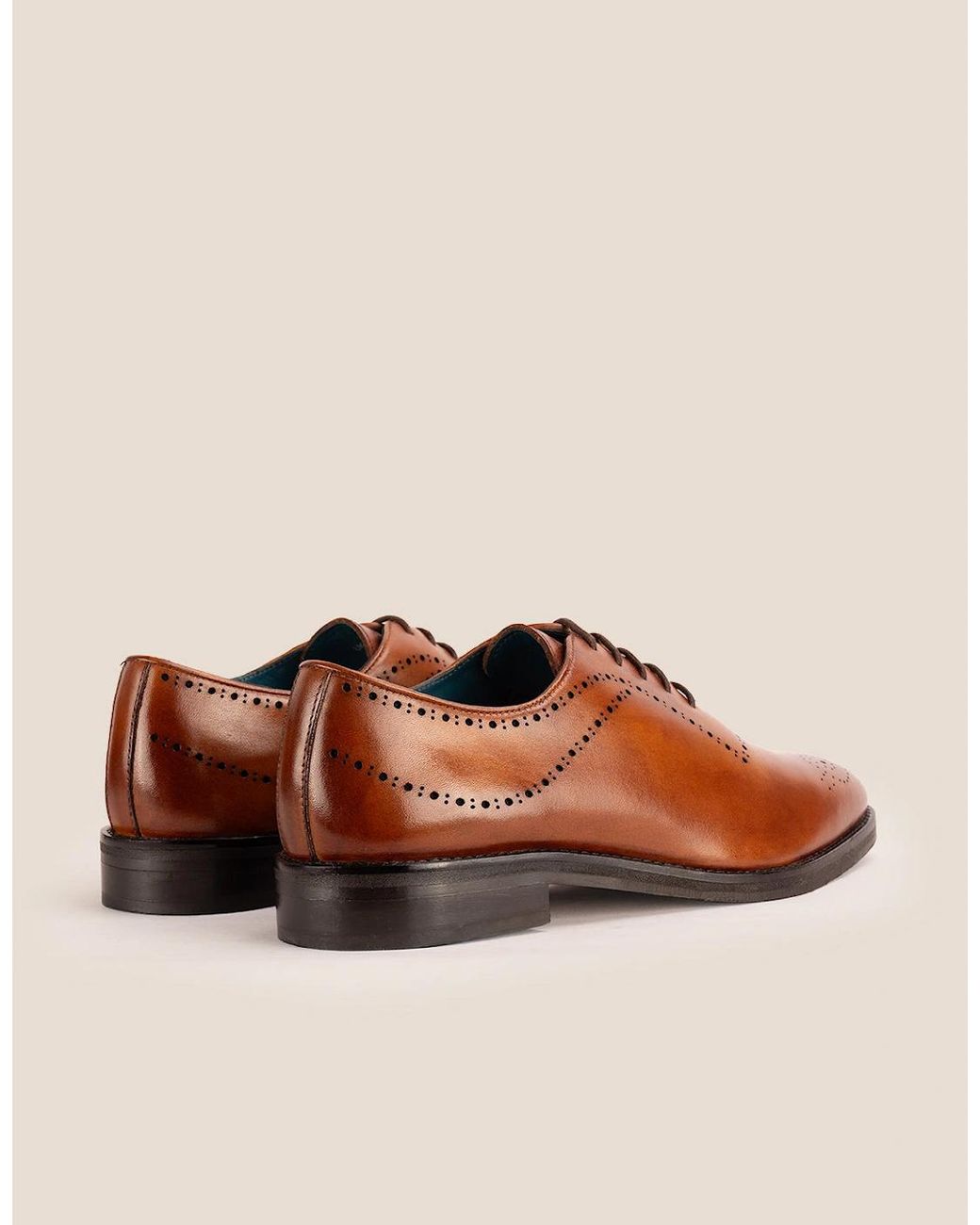Oswin Hyde Brown Melton Tan for men