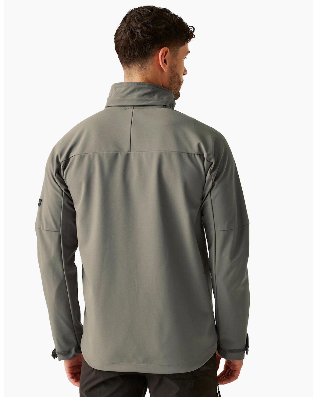 Regatta Gray Arana Waterproof Soft Shell Jacket for men