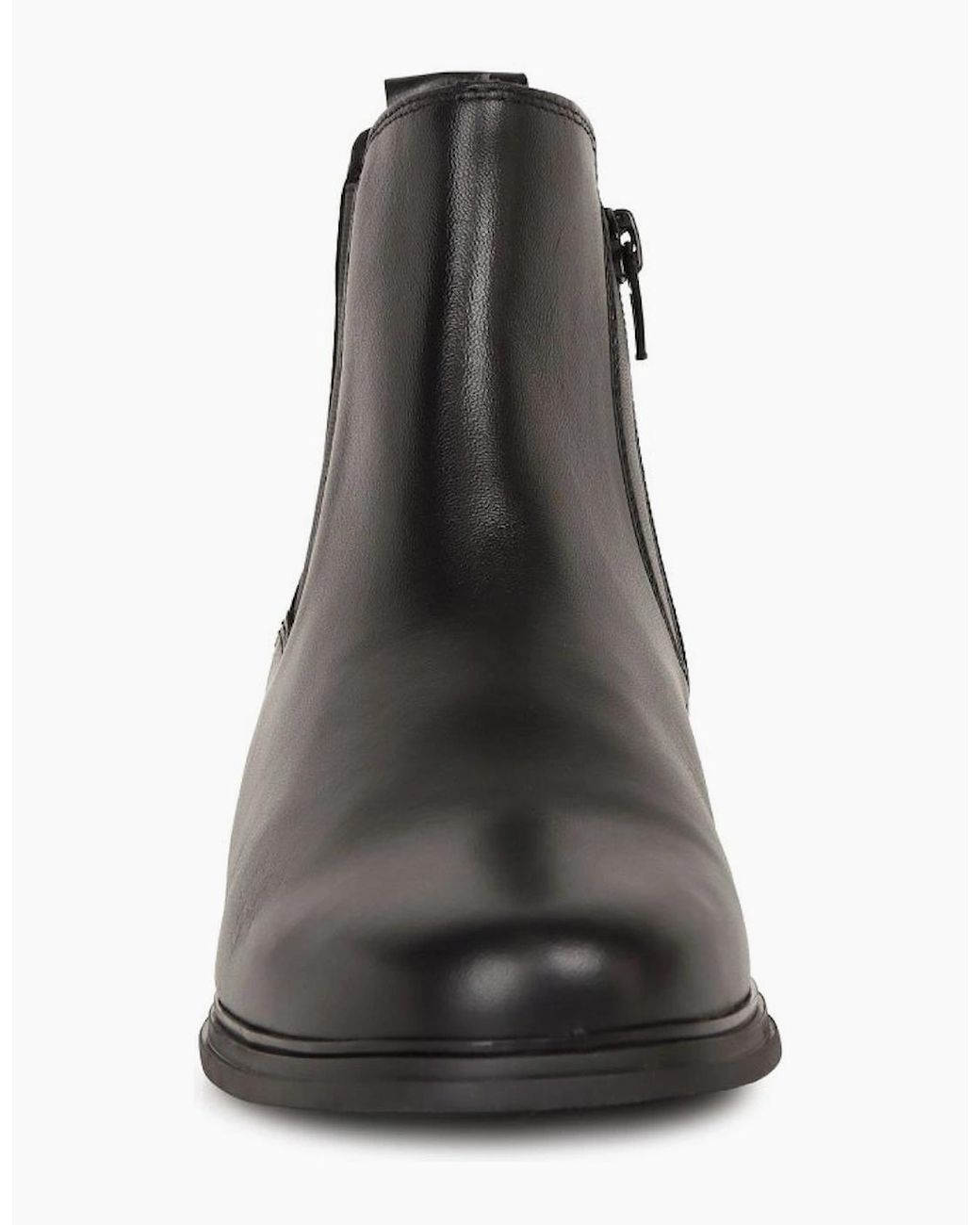 Gabor Black Hustle Chelsea Boots