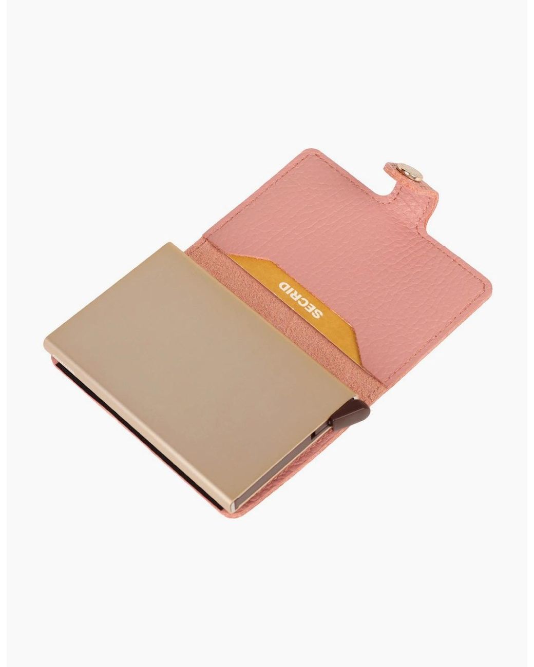 Secrid Pink Mini Wallet Pebble
