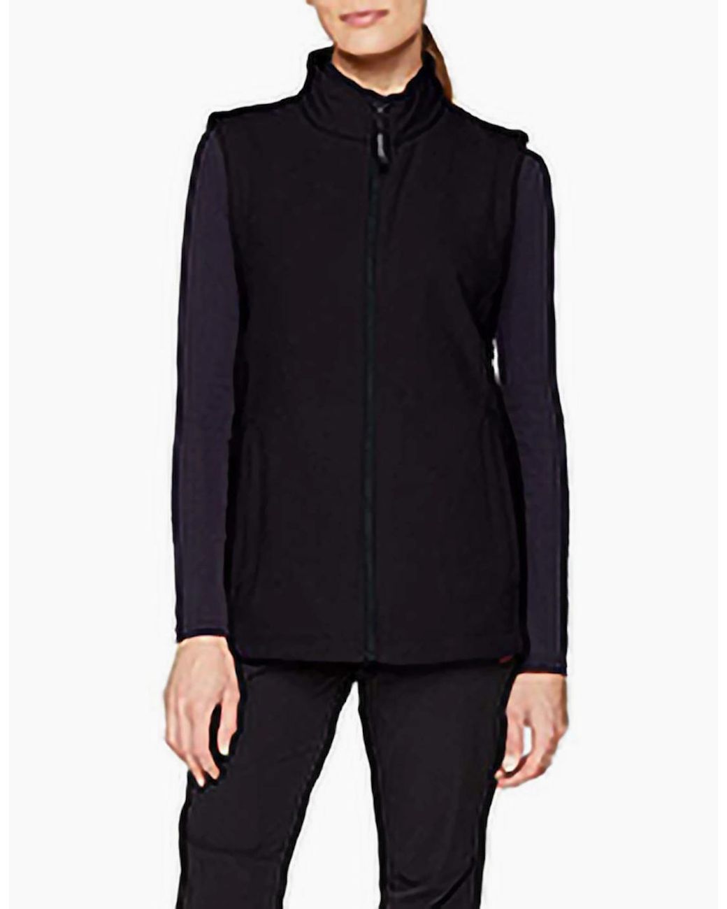 Regatta Black Ladies Micro Fleece Bodywarmer Gilet