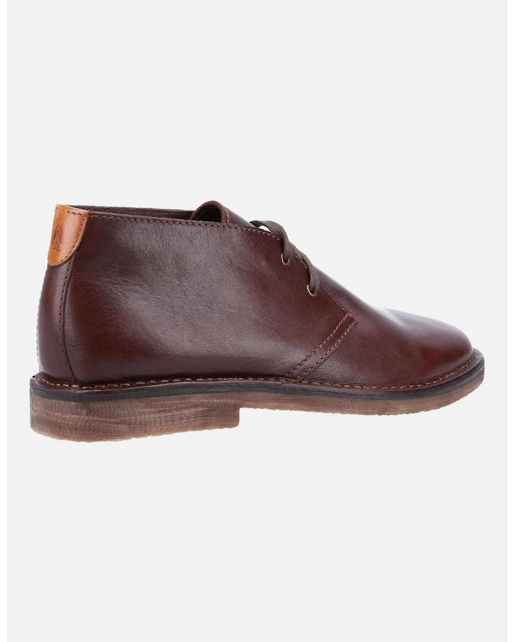 Hush Puppies Purple Samuel Leather Chukka Boot for men