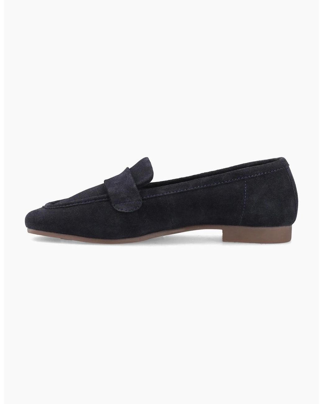 Hush Puppies Blue Sutton Suede Leather Loafers