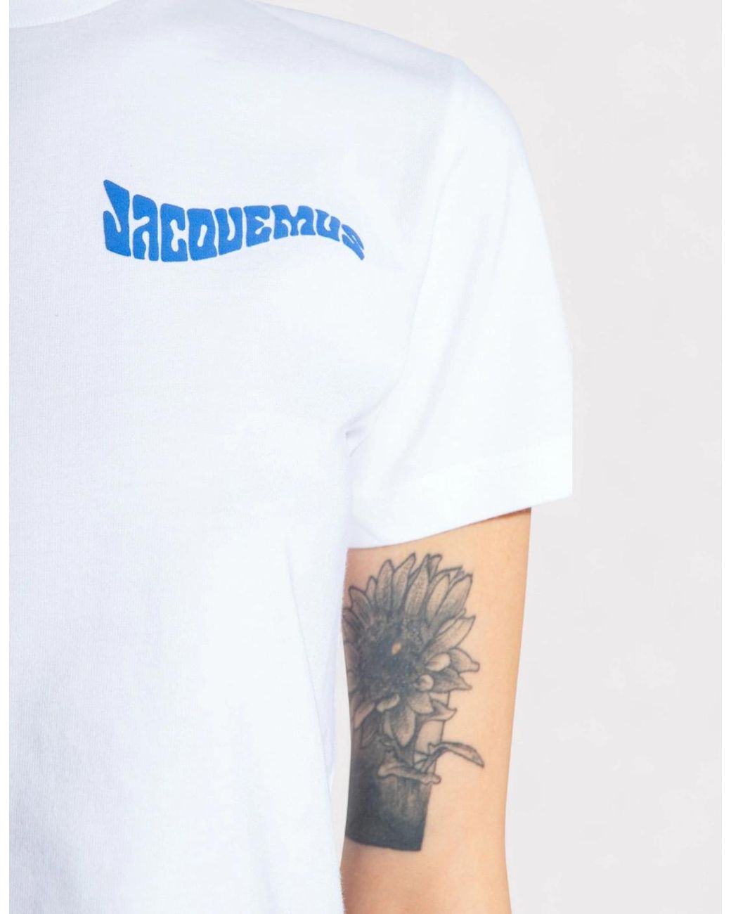 Jacquemus White Le T-Shirt Camargue