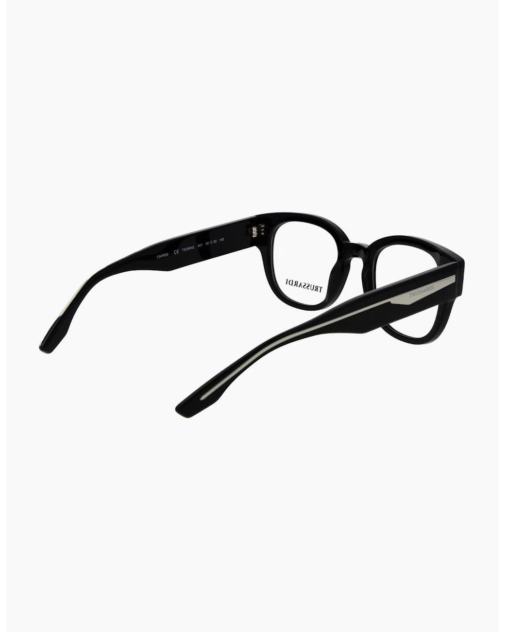 Trussardi Black Optical Frame Tsu6042 A01 50 for men