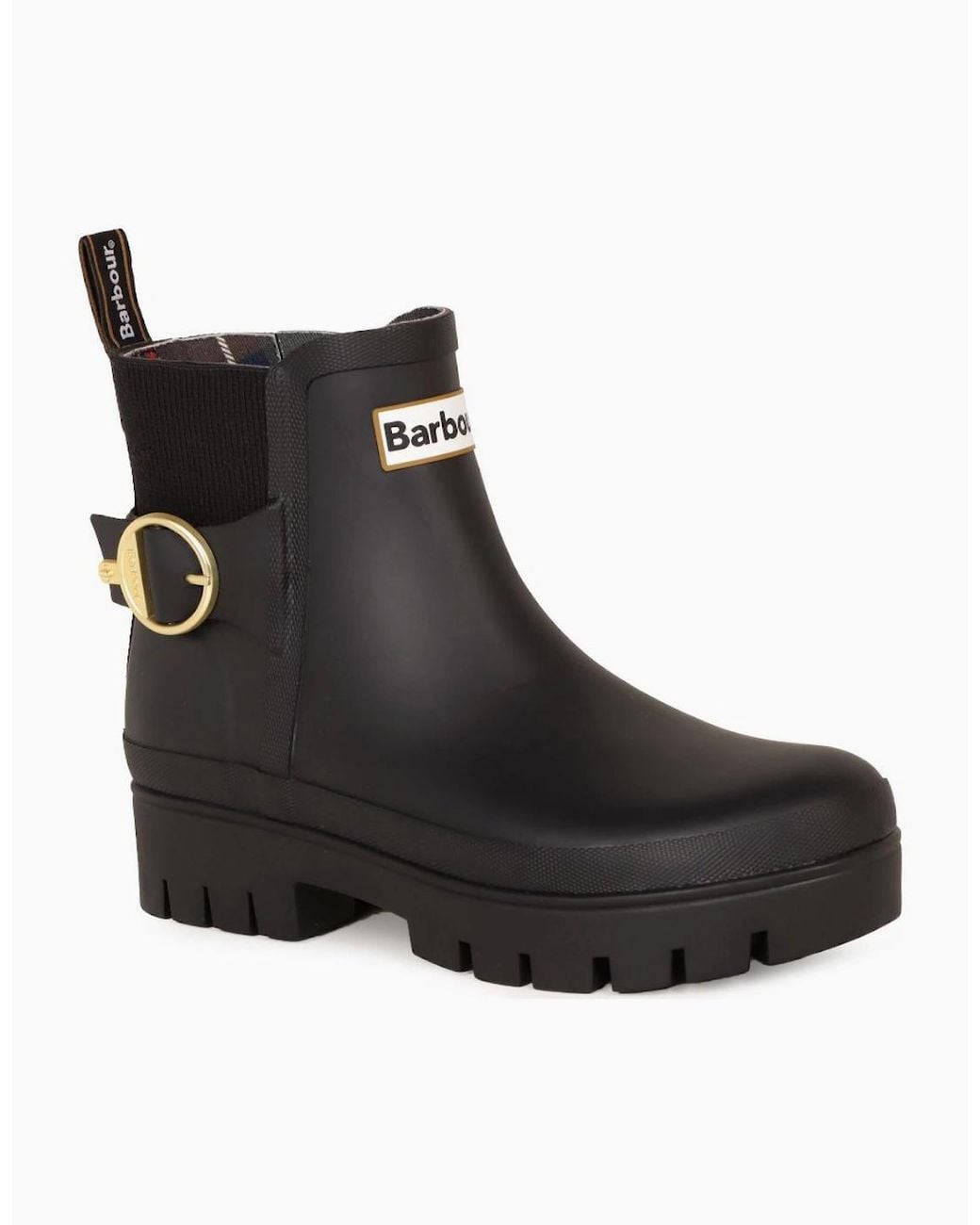 Barbour Black Hepburn Ankle Wellingtons