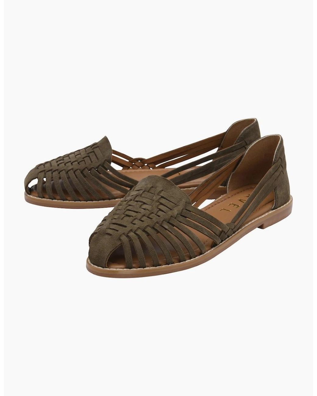 Ravel Brown Glant Sandals