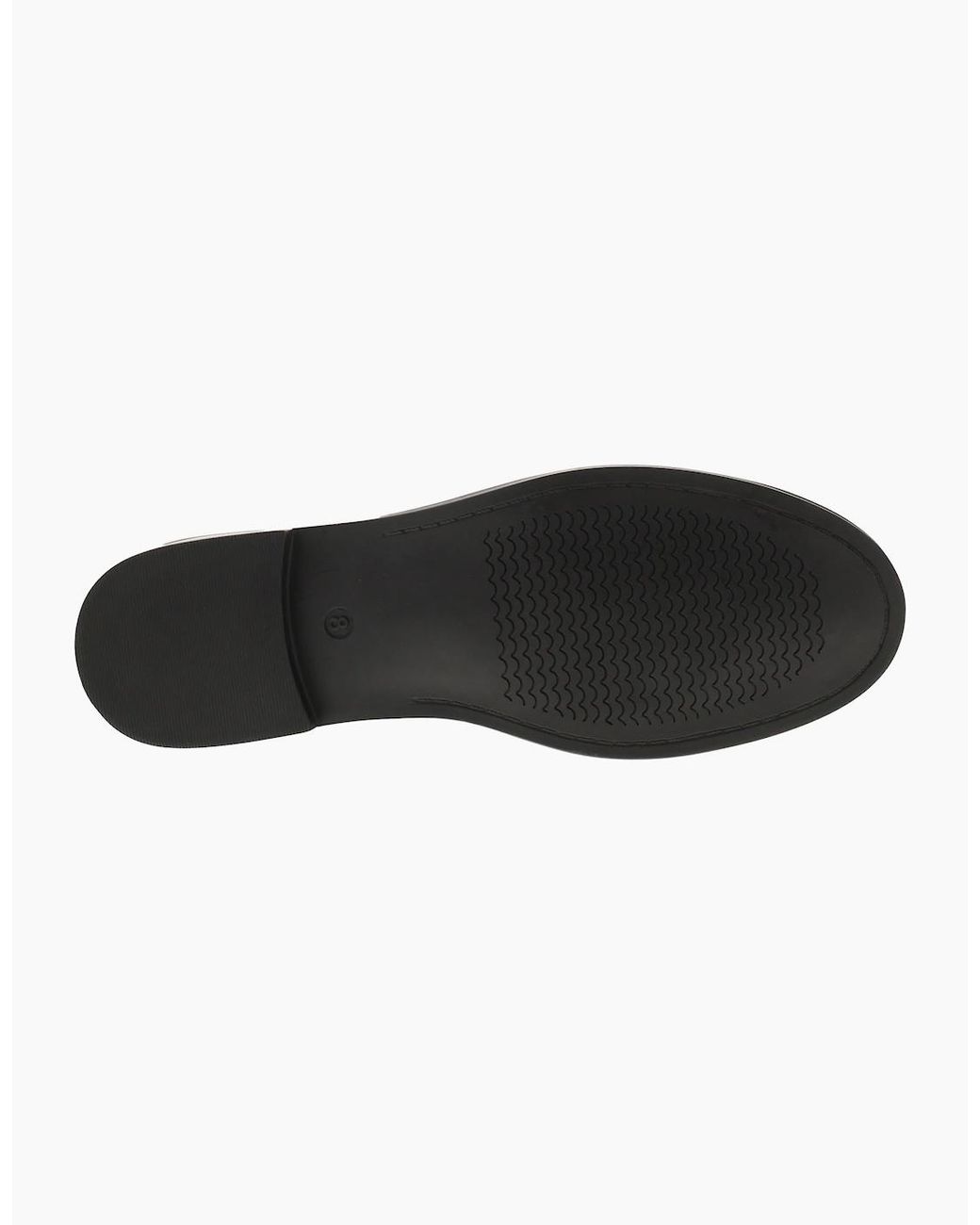 Hush Puppies Black Shoes Flat Vienna Leather Patent Uk Size