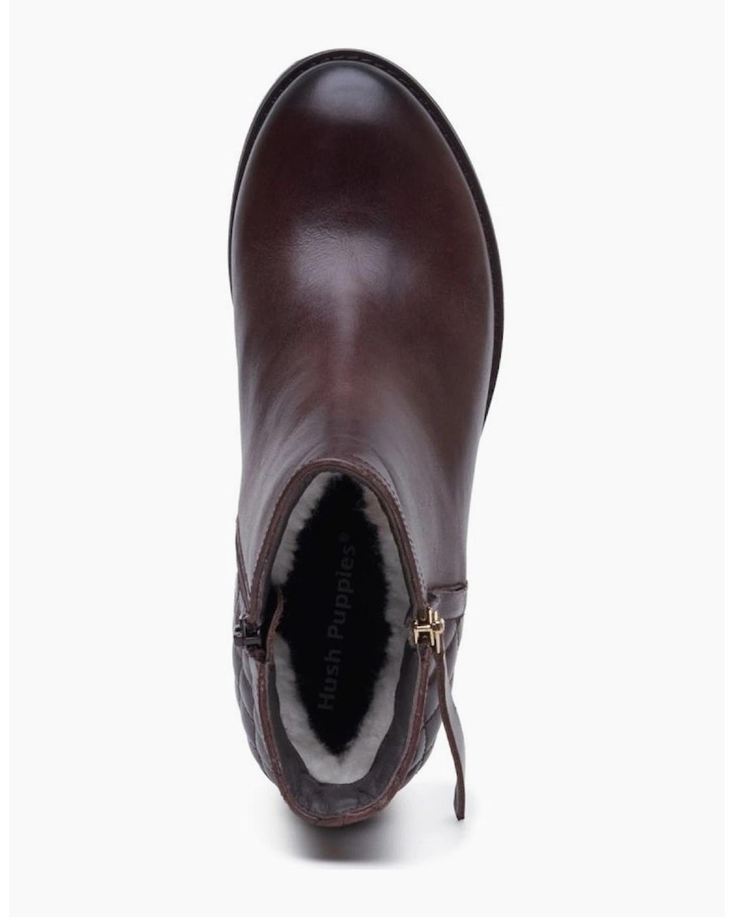 Hush Puppies Purple Halia Ankle Boots