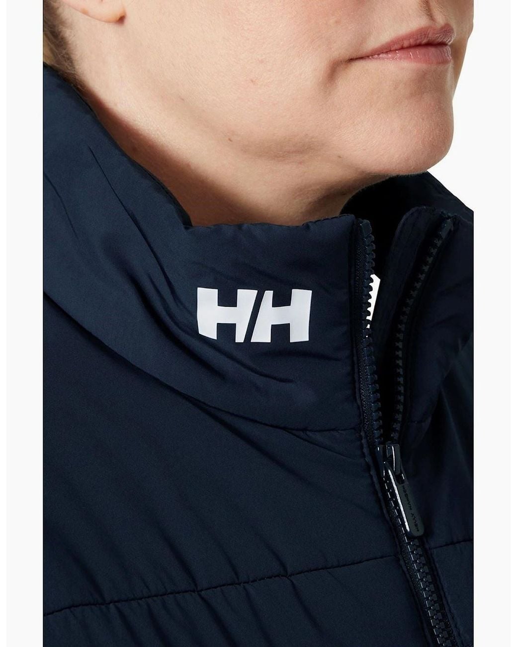 Helly Hansen Blue Sport Crew Insulated Jacket Sailing Jacket