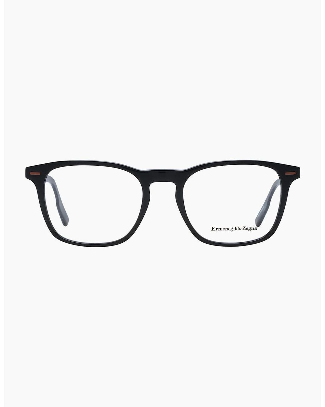 Zegna Black Optical Frame Ez5244 001 51 for men