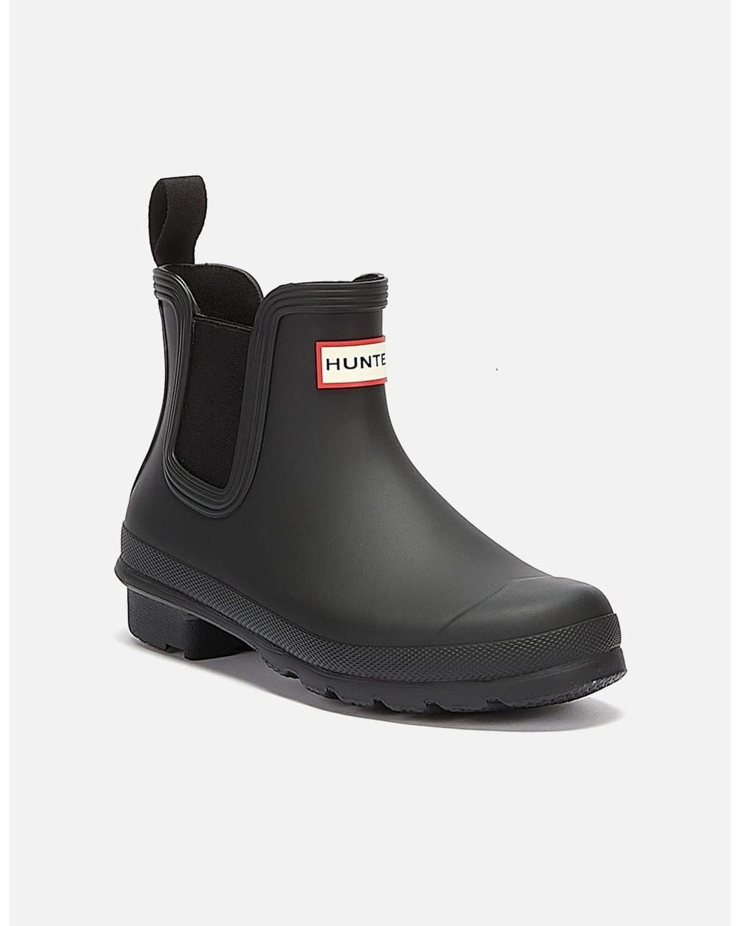 Hunter Black Original Chelsea Wellies