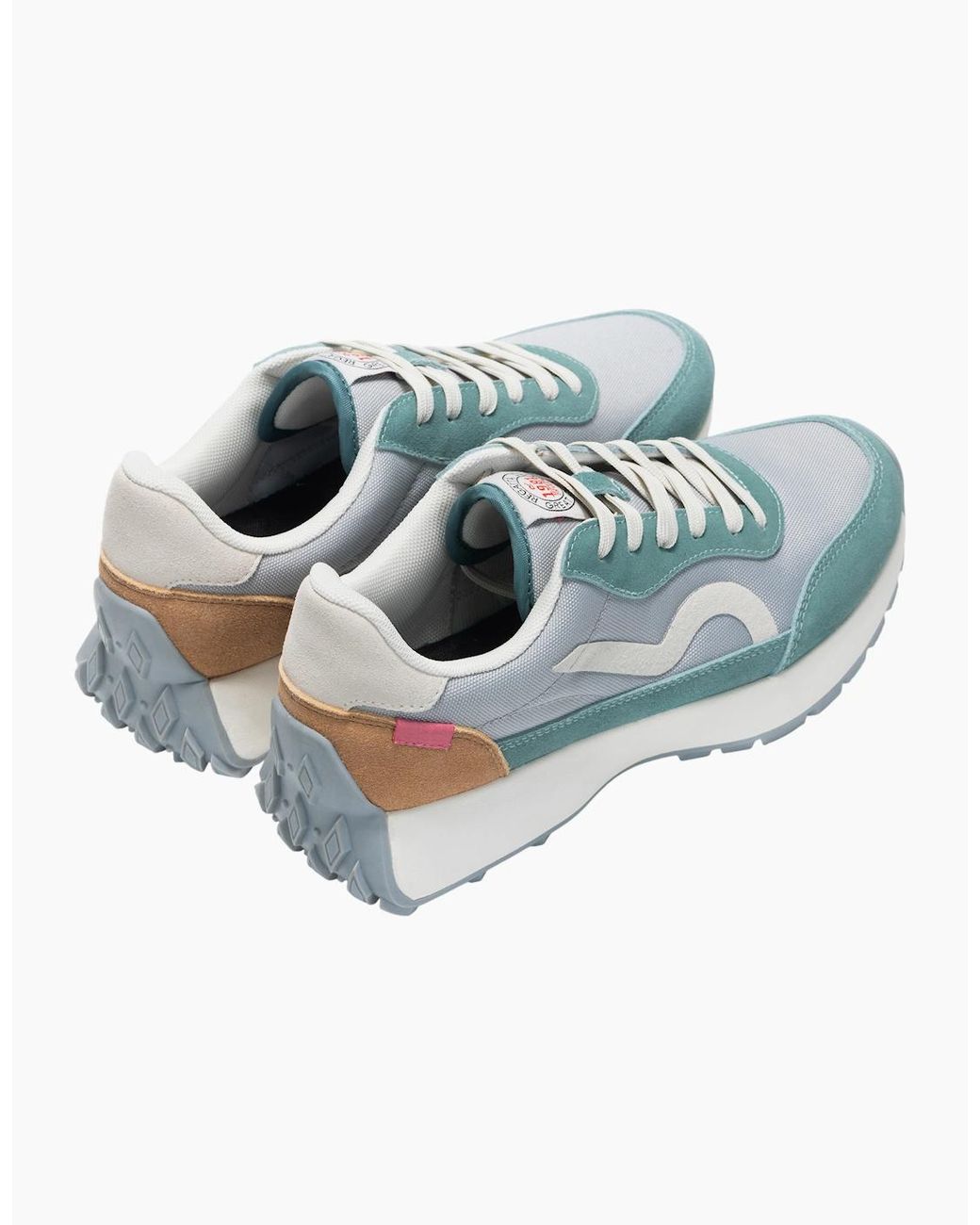 Regatta Blue Ladies Marine Heritage Ii Suede Trainers