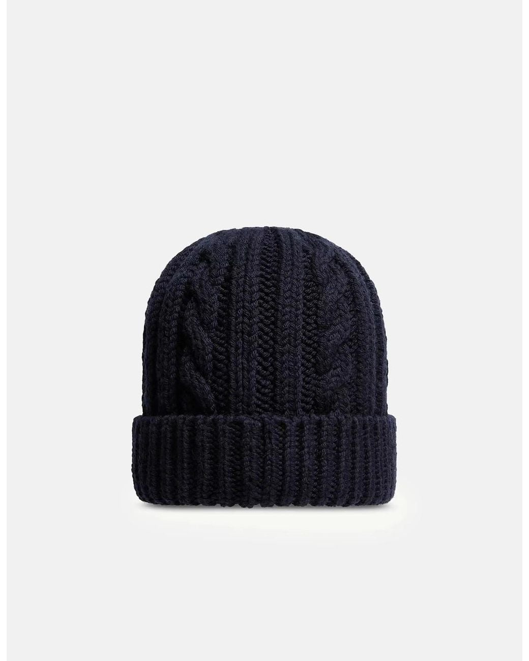 Moncler Blue Archive Logo Hat for men