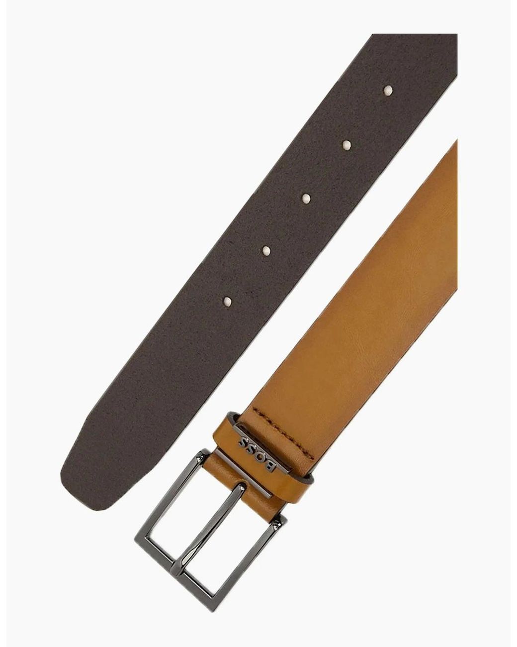 Boss Brown Boss Cole_Ant Belt Medium for men