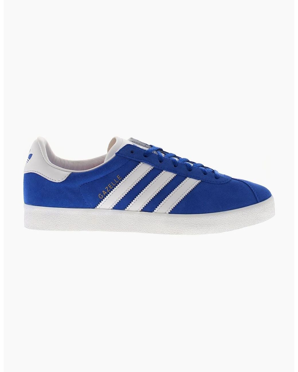 Adidas Originals Gazelle Blue Adidas Originals Trainers Gazelle 85 Leather Lace Up Royal Uk Si for men