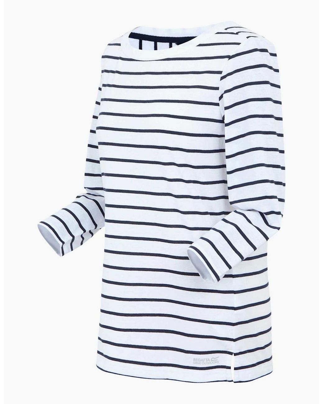 Regatta Blue Ladies Baylette Ii Striped T-Shirt