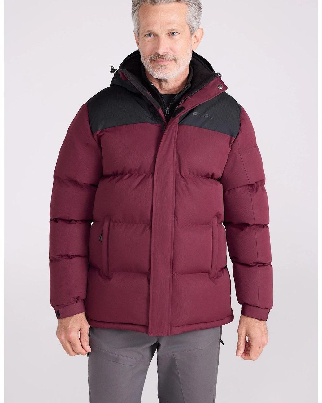 Mountain Warehouse Blue Snow Padded Jacket for men