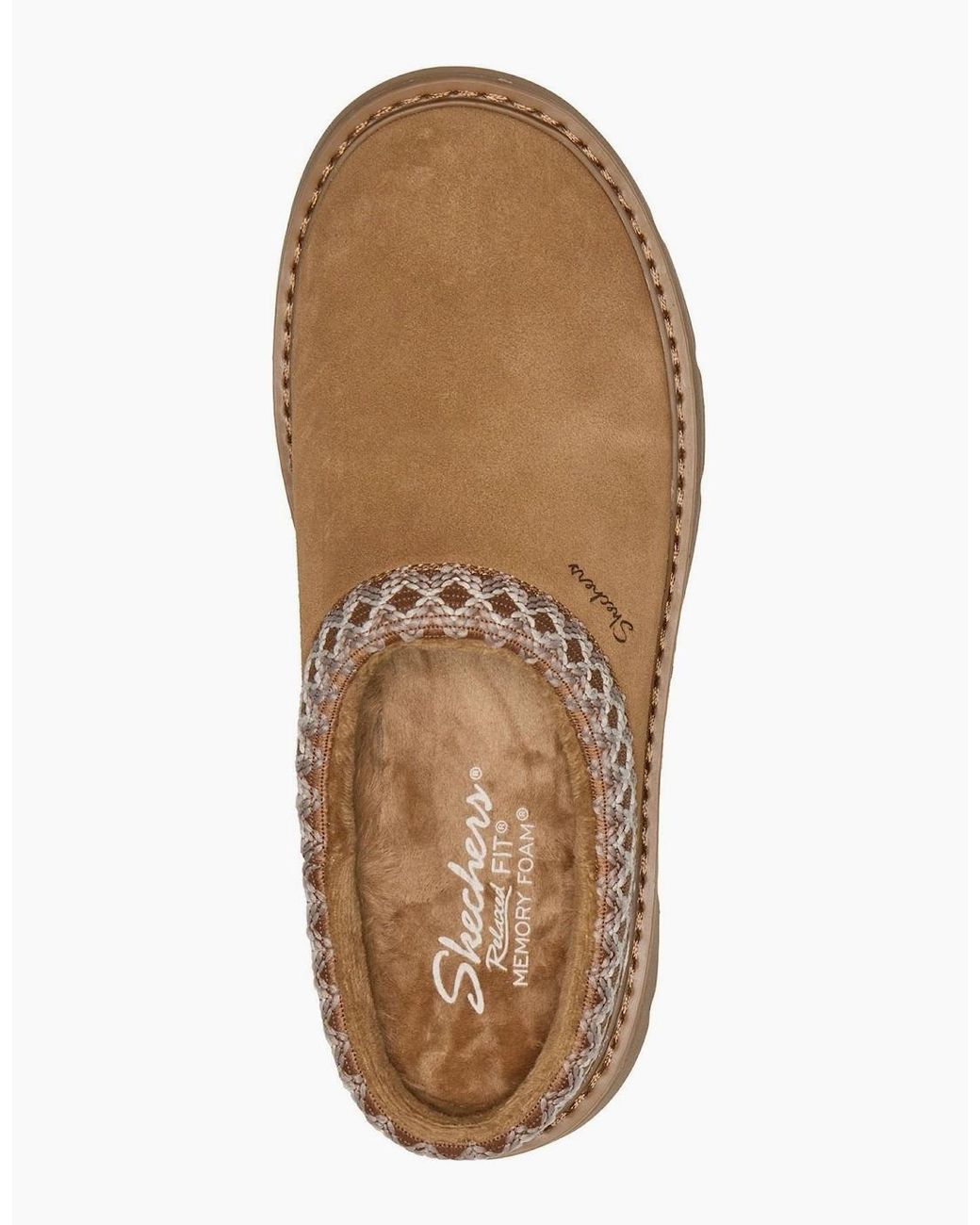 Skechers Brown Keepsakes Cozy Cascade Slippers
