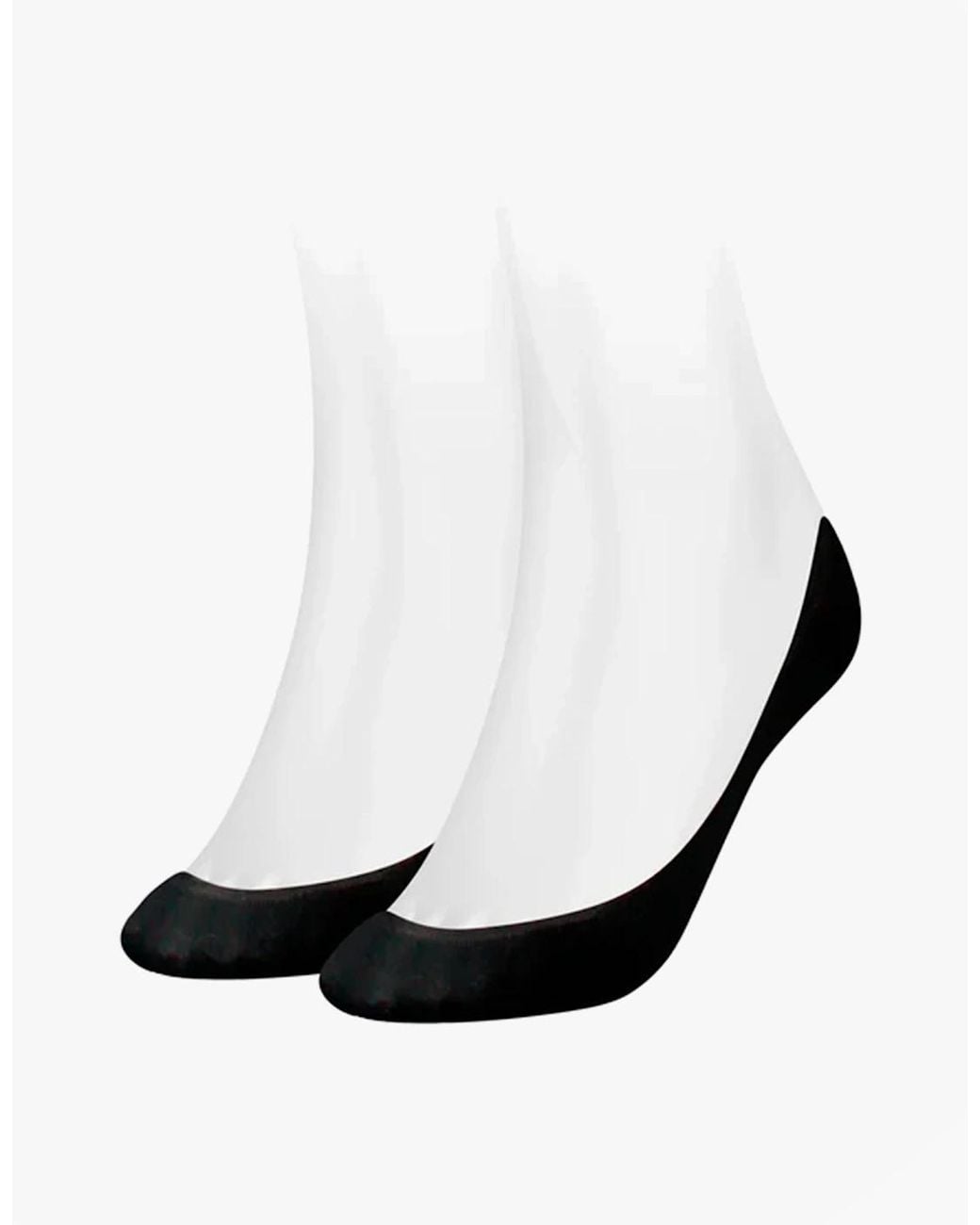 Tommy Hilfiger White 2 Pack Ballerina Socks