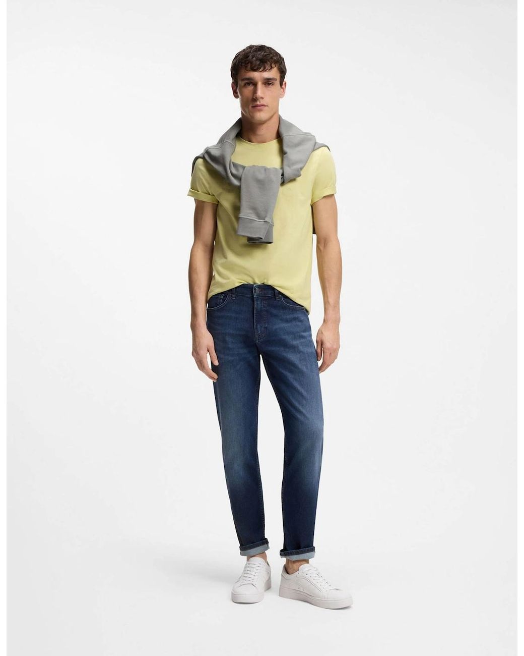 Boss Blue Boss Maine Regular-Fit Jeans for men