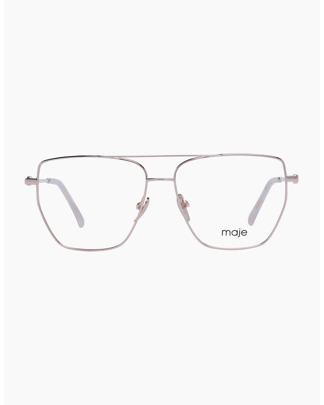 Maje Metallic Optical Frame Mj3021 401 53