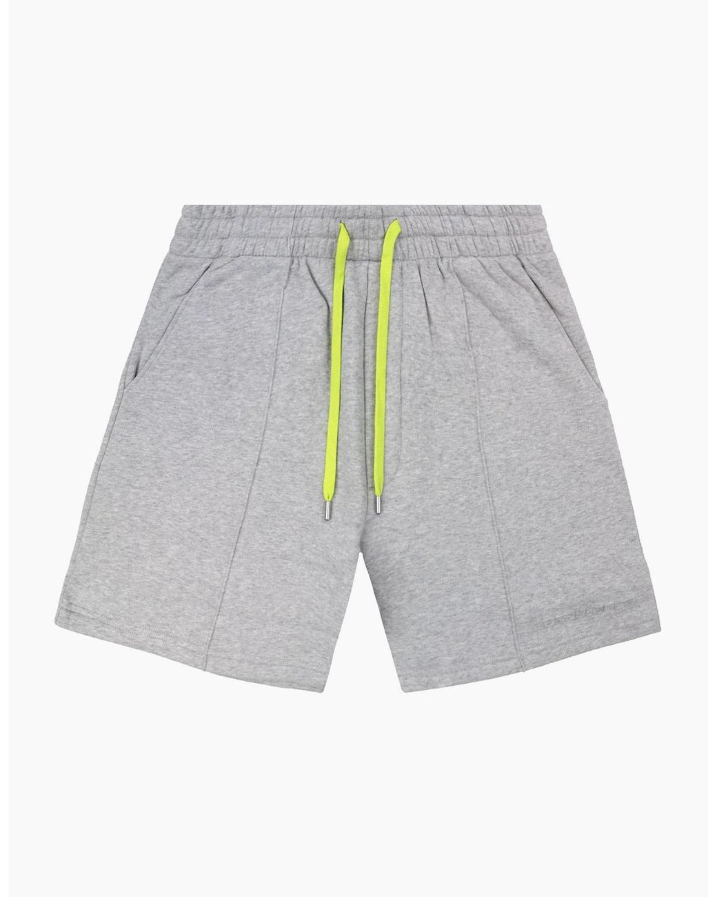 Casablanca Gray Cashmere Blend Sweat Shorts Marle for men