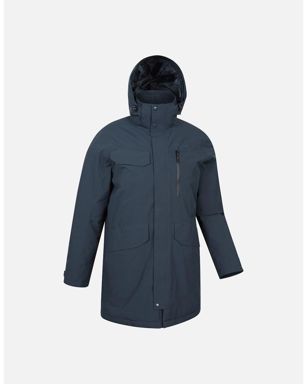 Mountain Warehouse Blue Reid Waterproof Padded Jacket for men