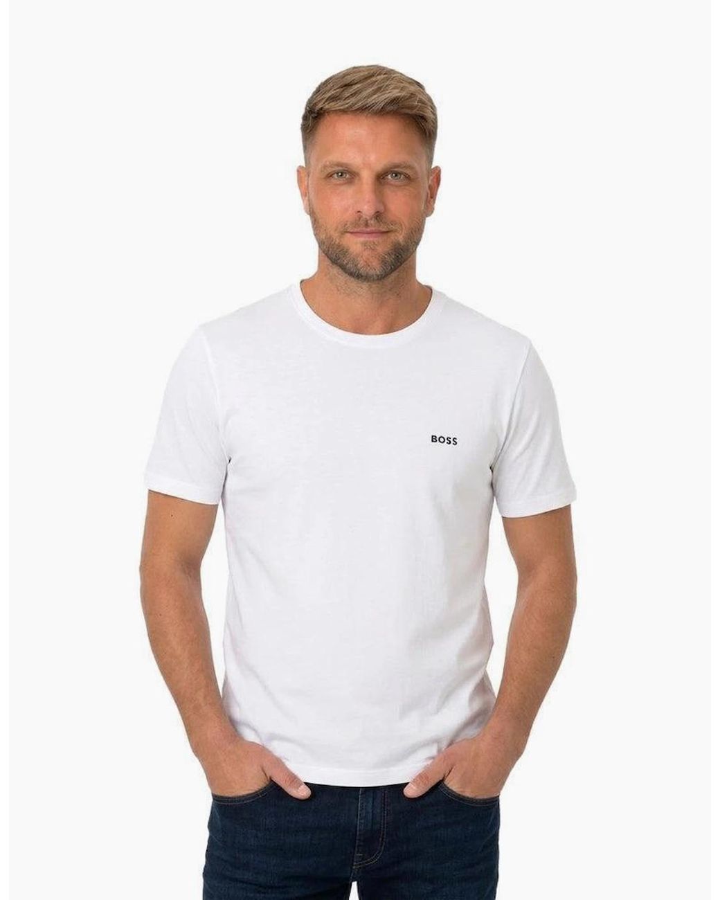Boss Blue Boss 3 Pack Classic T-Shirts for men