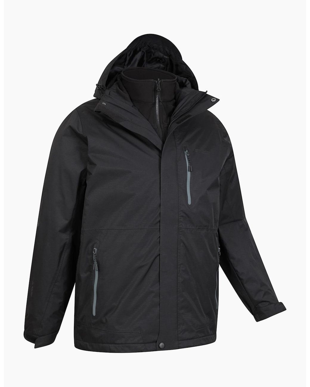 Mountain Warehouse Black Bracken Extreme 3 for men