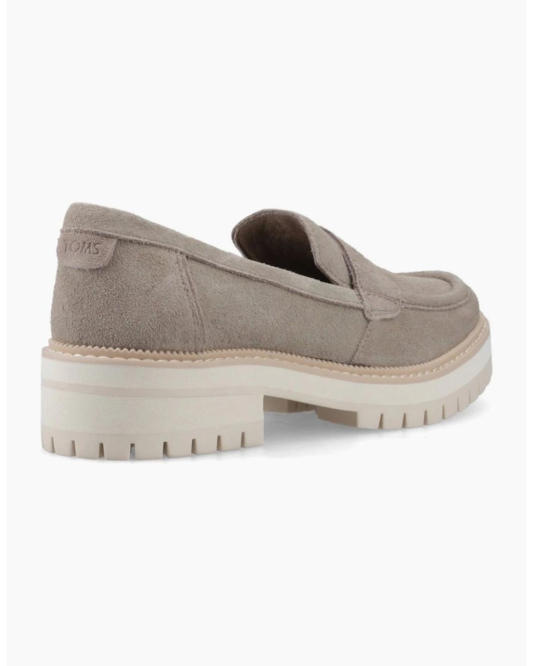TOMS Gray Cara Loafers