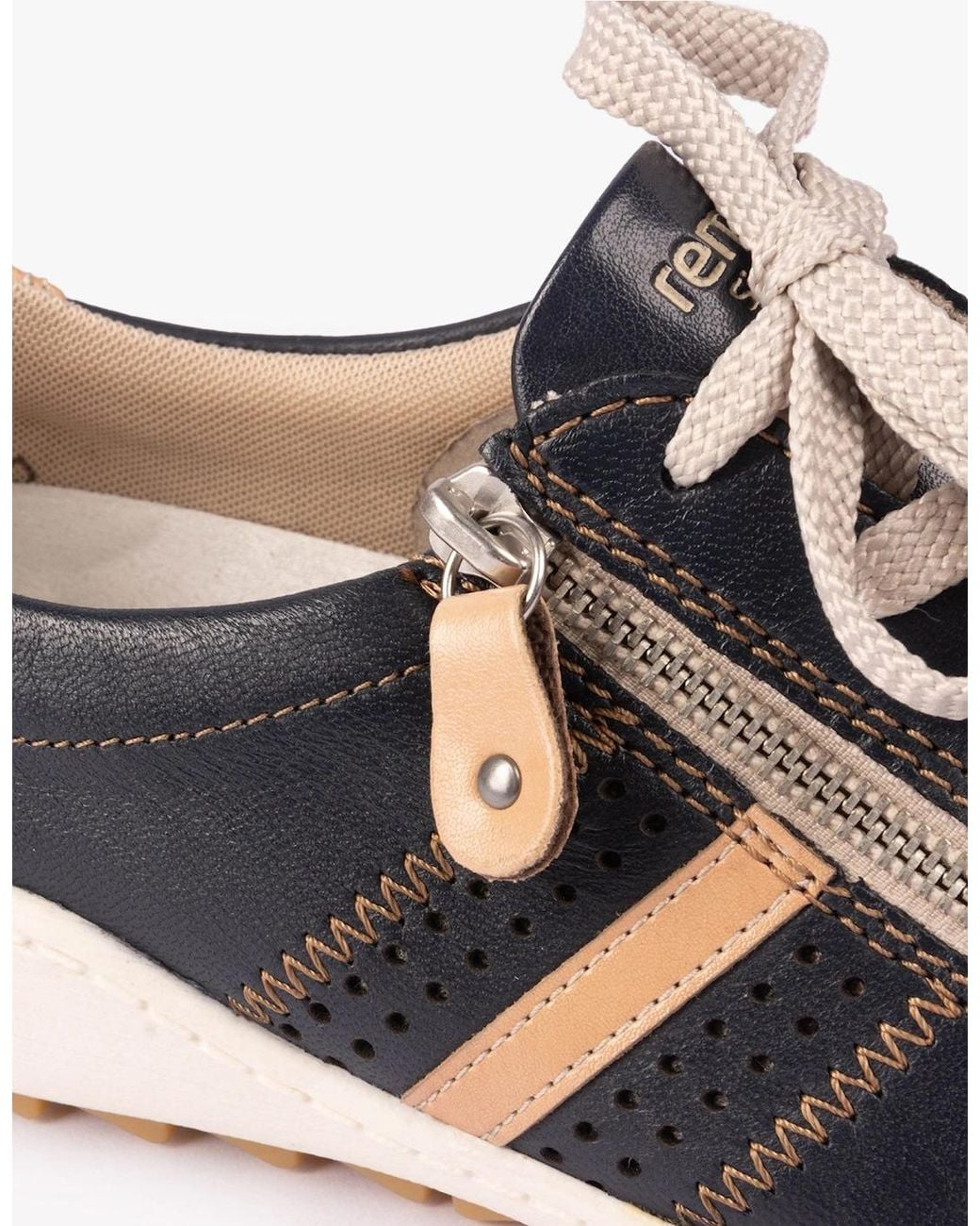 Remonte White R1432-14 Shoes Combination