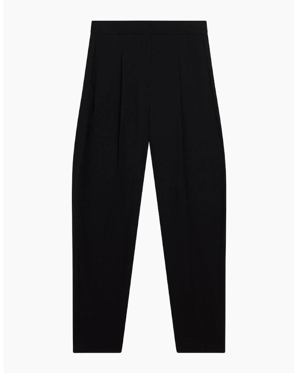 Ted Baker Black Kiolli Barrel Leg Trousers