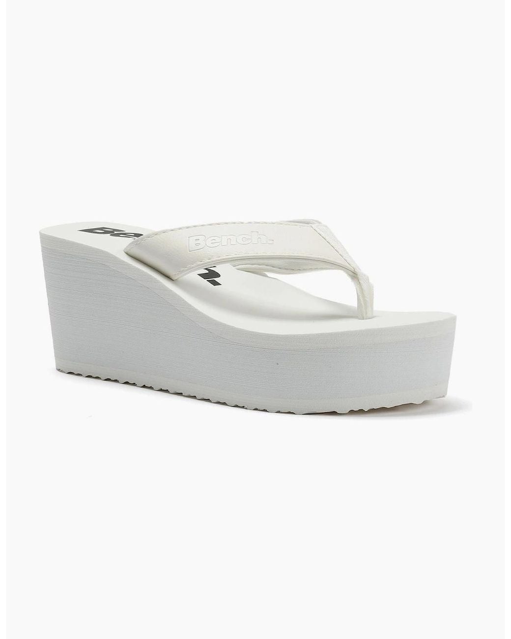 Bench White Vacay Flip Flops