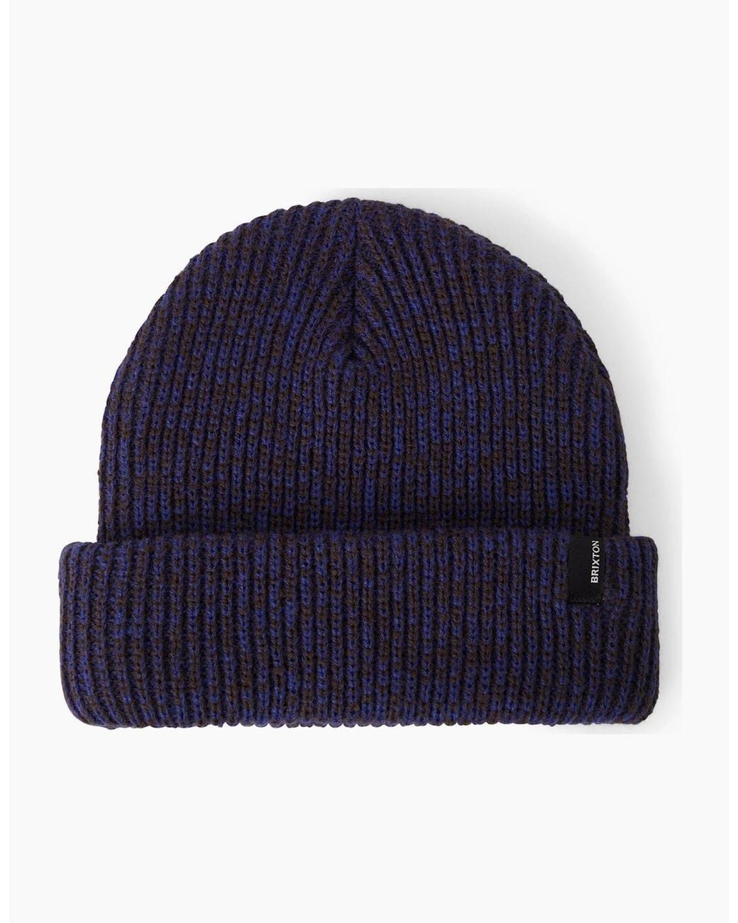Brixton Blue Chunky Heist Beanie for men