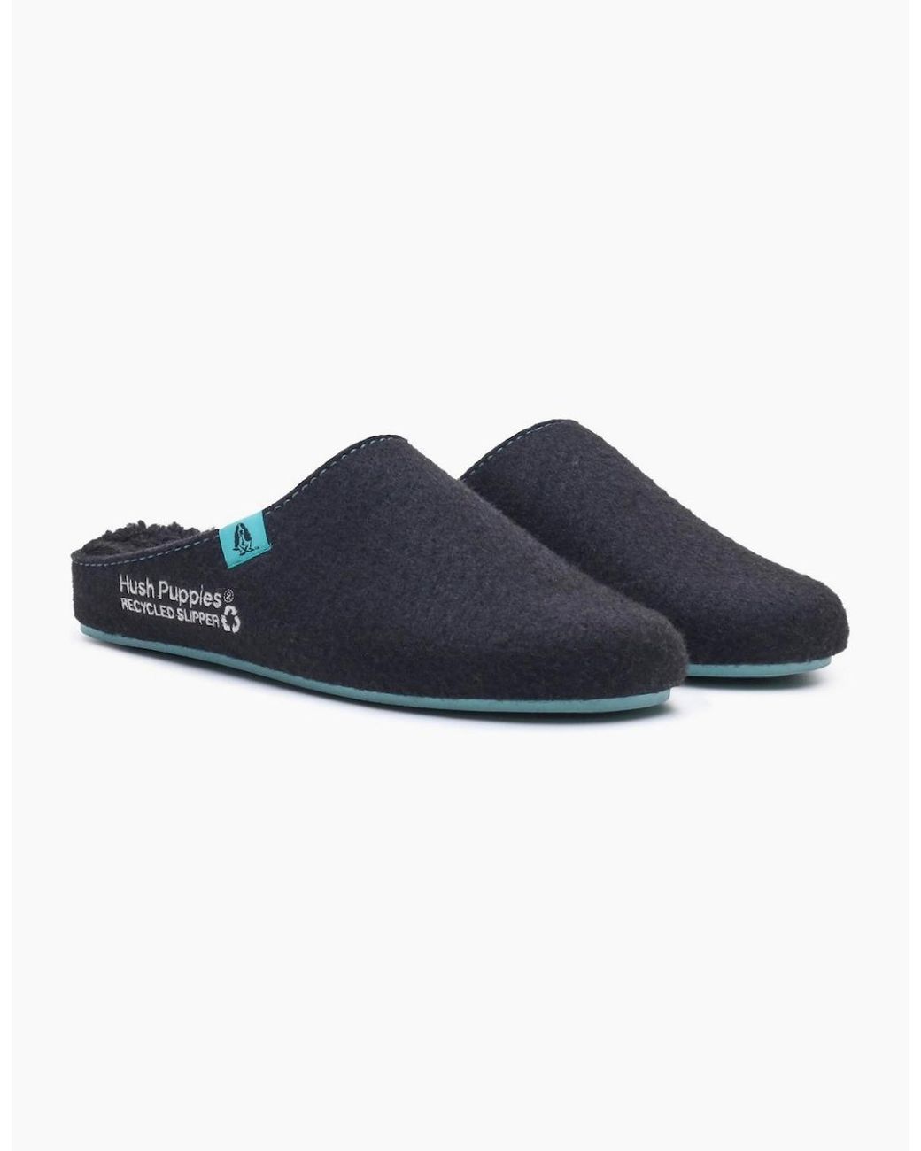 Hush Puppies Blue The Good Slipper Slippers for men
