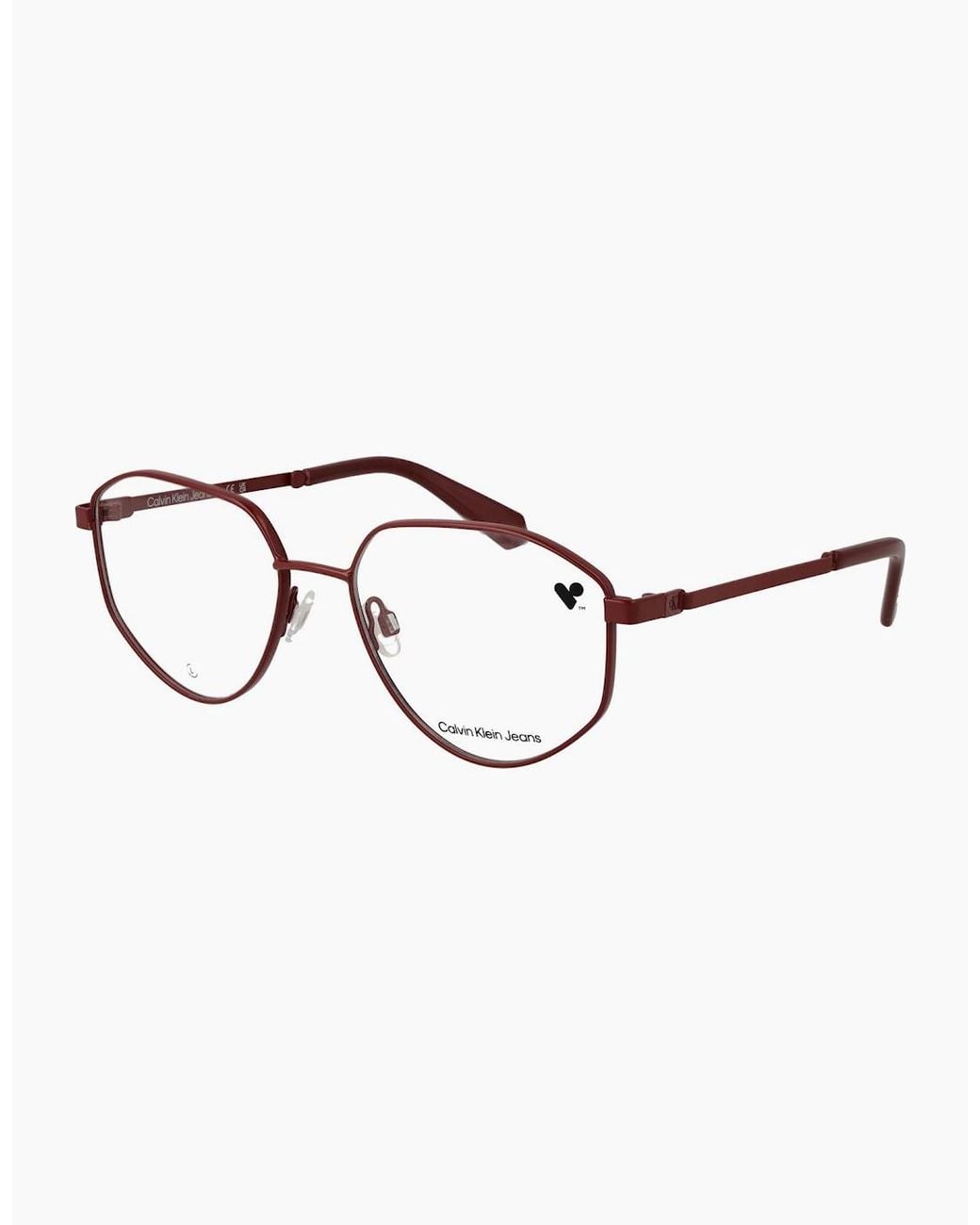 Calvin Klein Brown Jeans Optical Frame Ckj25204 600 55
