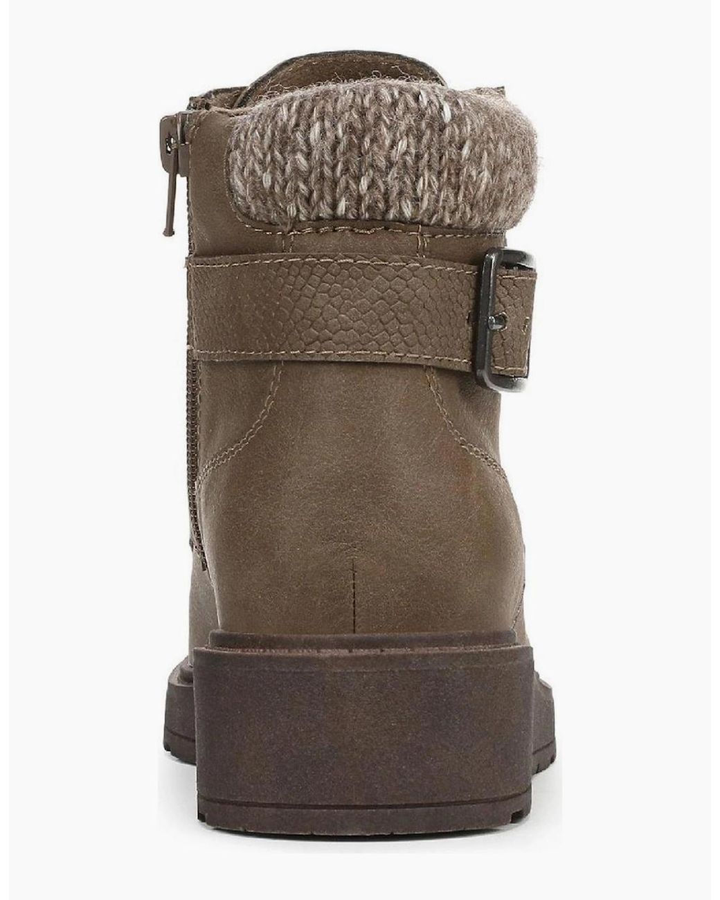 Blowfish Brown Kinsley Lace Up Wedge Walking Boots