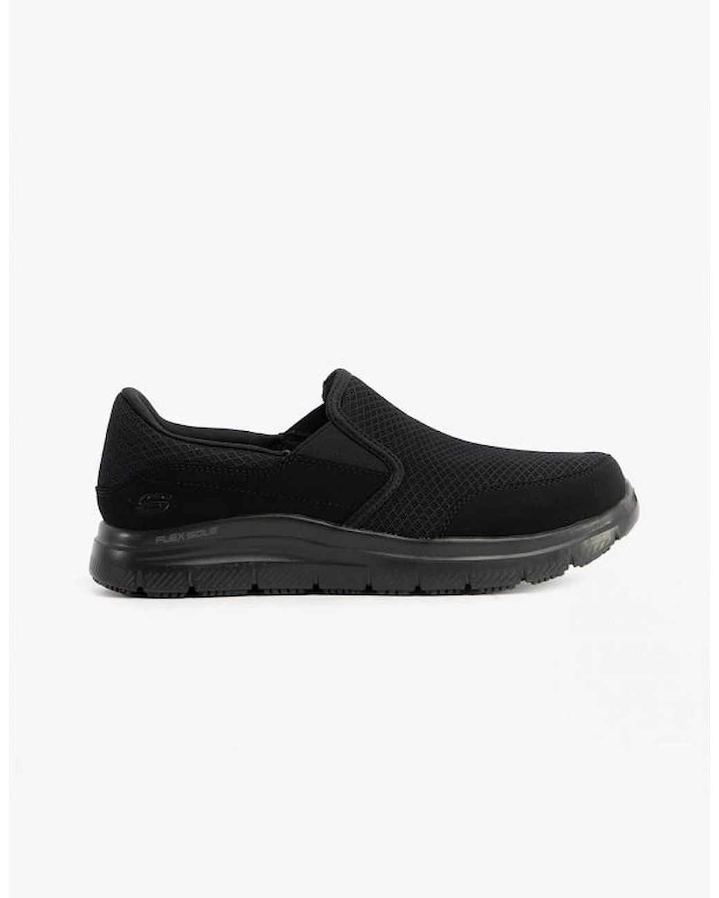 Skechers Black Work 77048Wec Flex Advantage for men