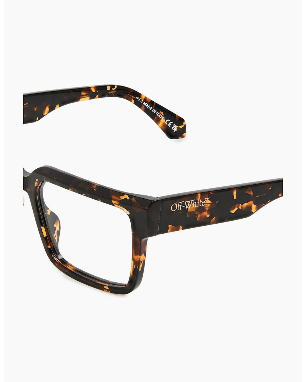 Off-White c/o Virgil Abloh Brown Off Eyewear Style 8M for men