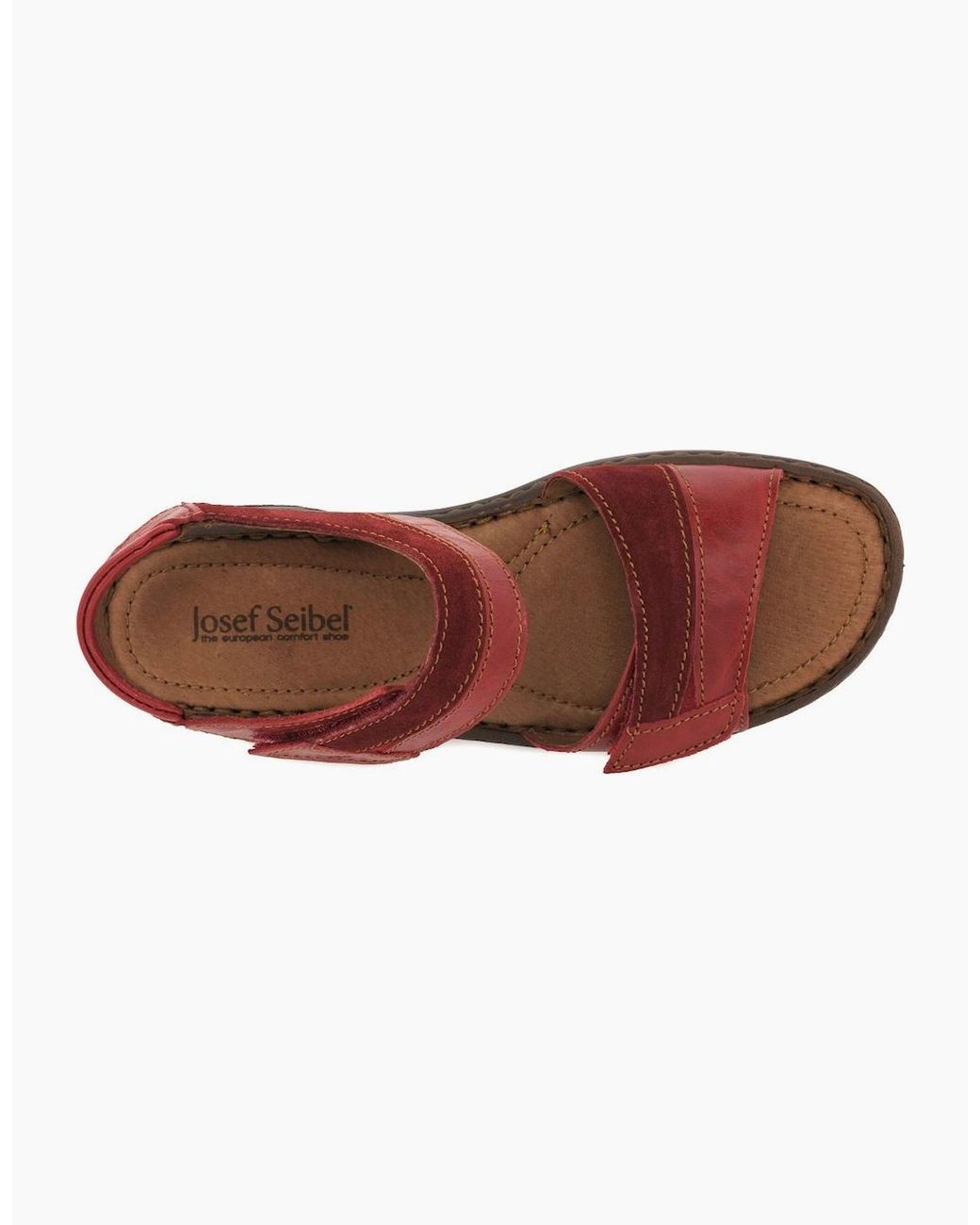 Josef Seibel Pink Debra 19 Leather Sandals