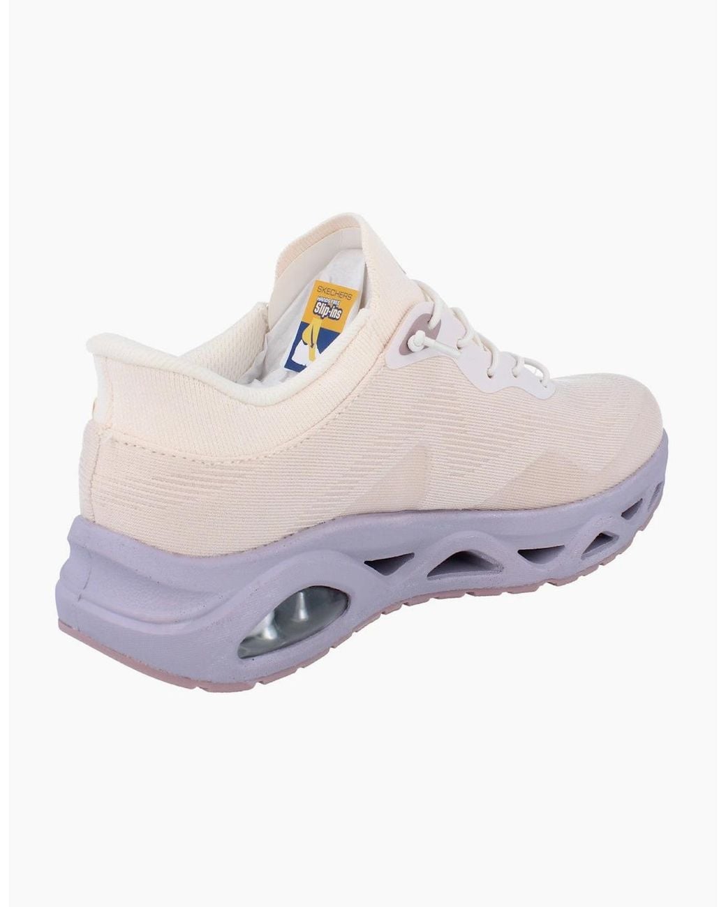 Skechers White Slip Ins Uno Glide Step